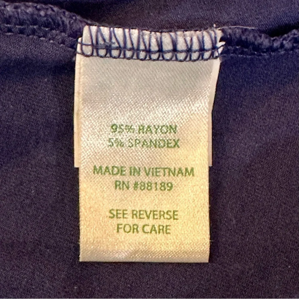 #D3. Lilly Pulitzer Arina Button Print Wrap Dress - Picture 8 of 9